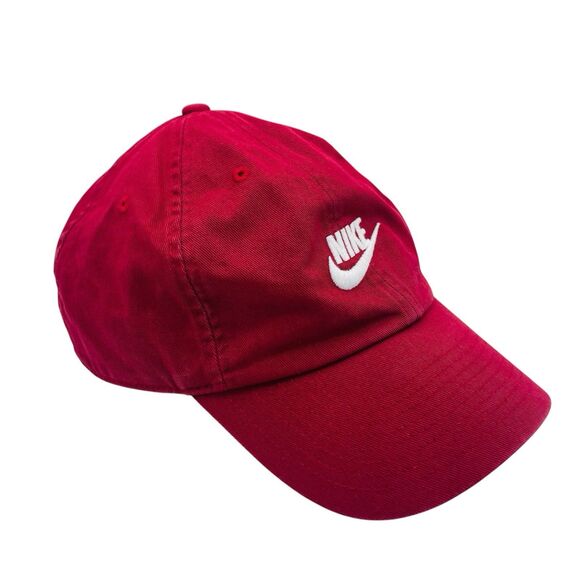 Nike Heritage86 H86 Essential Futura Cap Red Hat Classic 913011 - Picture 2 of 6